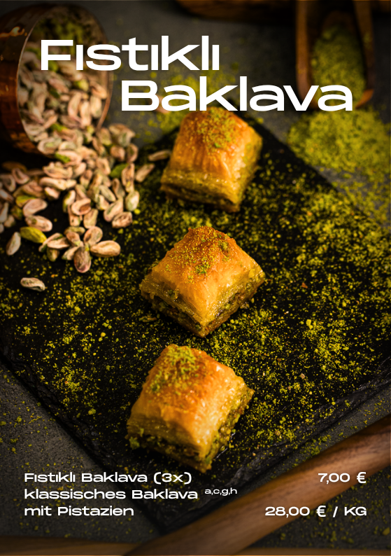 01- Fıstıklı Baklava